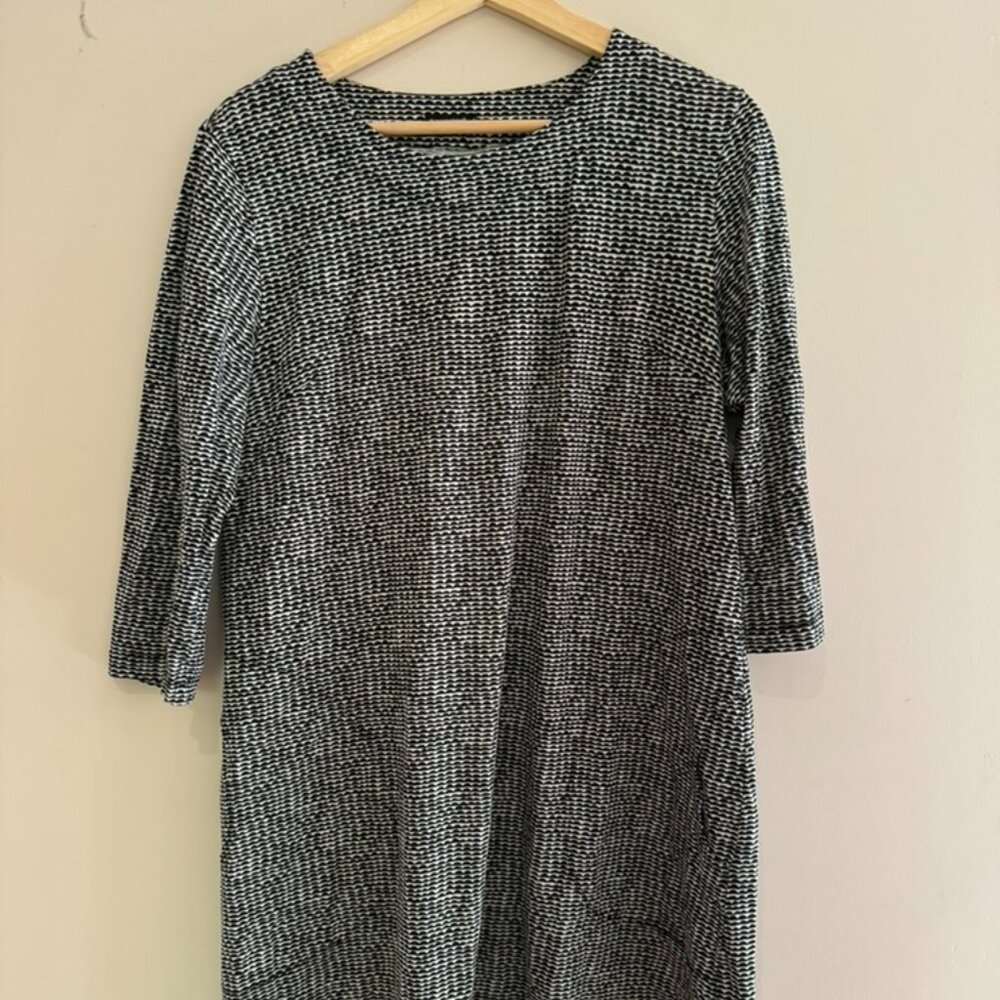 Marimekko MEITIN Papajo Print Annika Rimala Cotton Dress With Pockets Medium